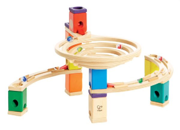 Hape - Quadrilla - Roundabout - Houten knikkerbaan bild